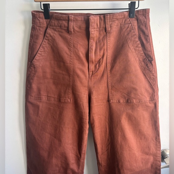 Pistola Nicole Wide Leg High Rise Spice‎ Pants size 28 workwear classic boho - Picture 4 of 12